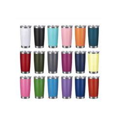 Magnetic Slide Lid Drink Tumbler 20 Oz