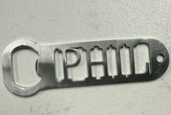 Personalised Stainless Steel Bottle Opener