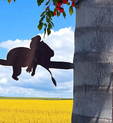 Laser Cut Corten Steel Koala