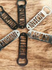 Personalised Stainless Steel Bottle Opener