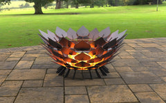 Leaf Layered Fire Pit
