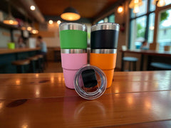 Magnetic Slide Lid Stackable Cup 8 Oz (235ml)