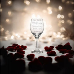 Custom Engraved Wine Glass