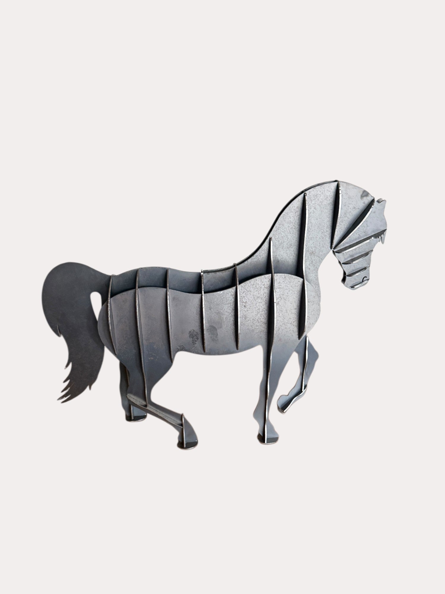 Metal Horse Sculpture